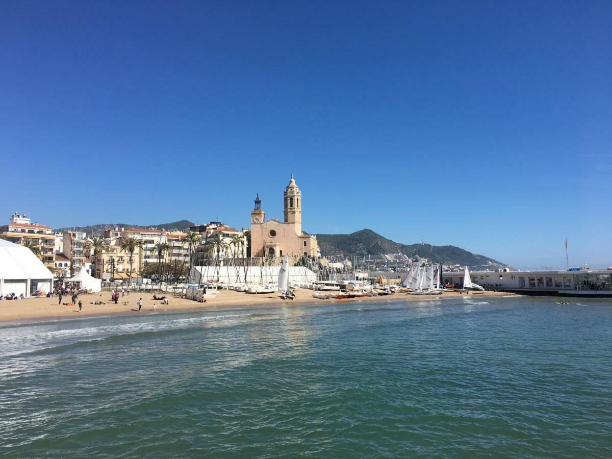 Habitació amb encant Sitges Exterior foto